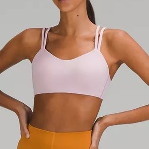 NEW Lululemon Like a Cloud Bra Light Support, B/C Cup Pink Peony